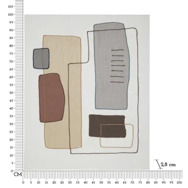 OBRAZ NA PŁÓTNIE PAINT -B- 80 2,8 100 cm